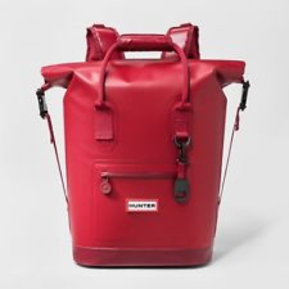 Hunter Backpack Cooler Red
